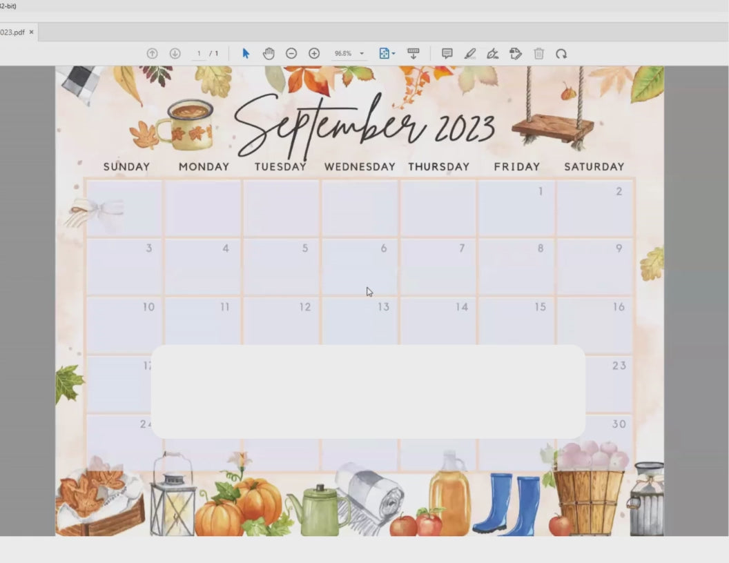 October 2025 Calendar, Spooky Floral Halloween Sweet Pumpkins Printable Fillable Editable Calendar Planner Plan Insert - Instant Download